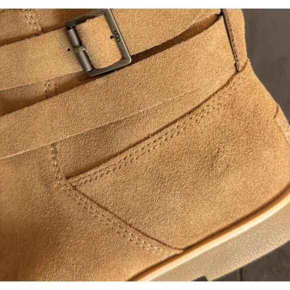 WOMAN'S BOOTS UGG SIZE 6.5 JOSEFENE Chestnut Brown DISPLAY MODEL - Picture 5 of 11